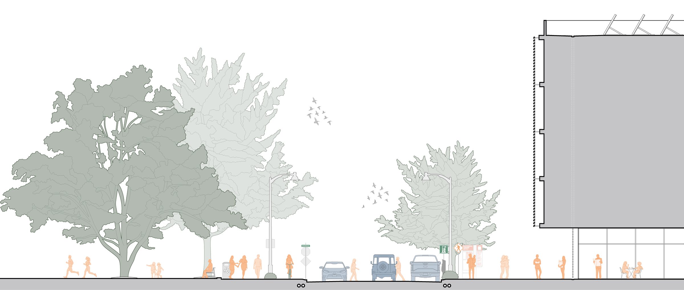 Commercial Avenues and Greenspaces